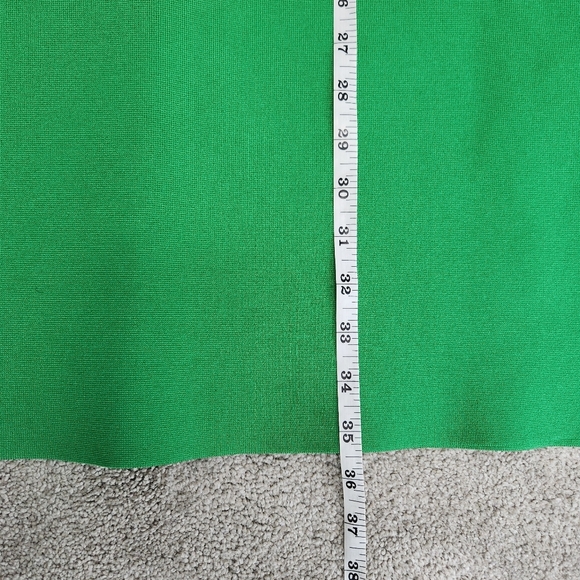 Aritzia Babaton Emerald Green Lariat Body Con Dress Thin Strap Stretchy Size L - Picture 10 of 15